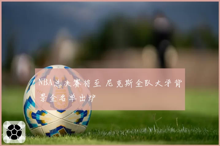 NBA总决赛将至 尼克斯全队大学背景全名单出炉