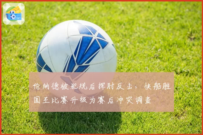 伦纳德被犯规后挥肘反击，快船胜国王比赛升级为赛后冲突调查